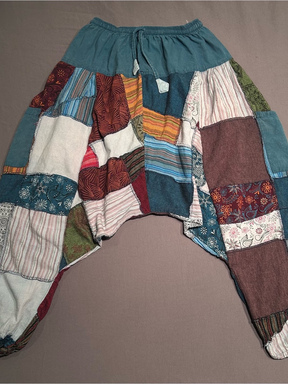 ❌SOLD❌Kathmandu Women’s Boho Patchwork Harlem Pants